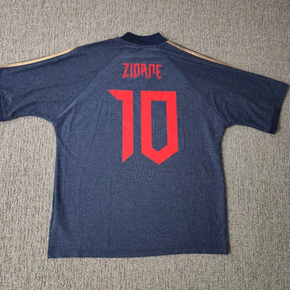Adidas Predator ZZ Jersey Shirt Zinedine Zidane #10 Size Medium Limited Edition